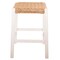 Alaterre Furniture Newport 24in H Wood Counter Height Stool 24 with Handcrafted Woven Rope Seat, White ANNP2250 - alternate 10